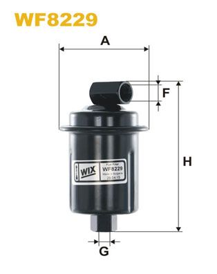 WIX FILTERS Polttoainesuodatin WF8229